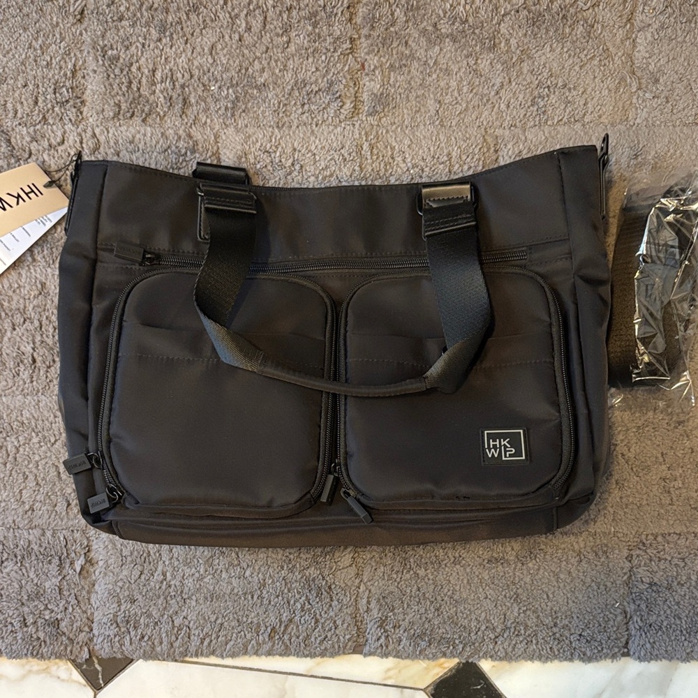 IHKWIP Black Men's Messenger/Tote Bag by